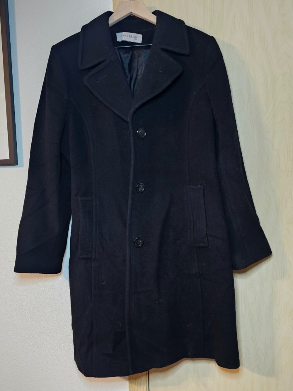 Black trench coat